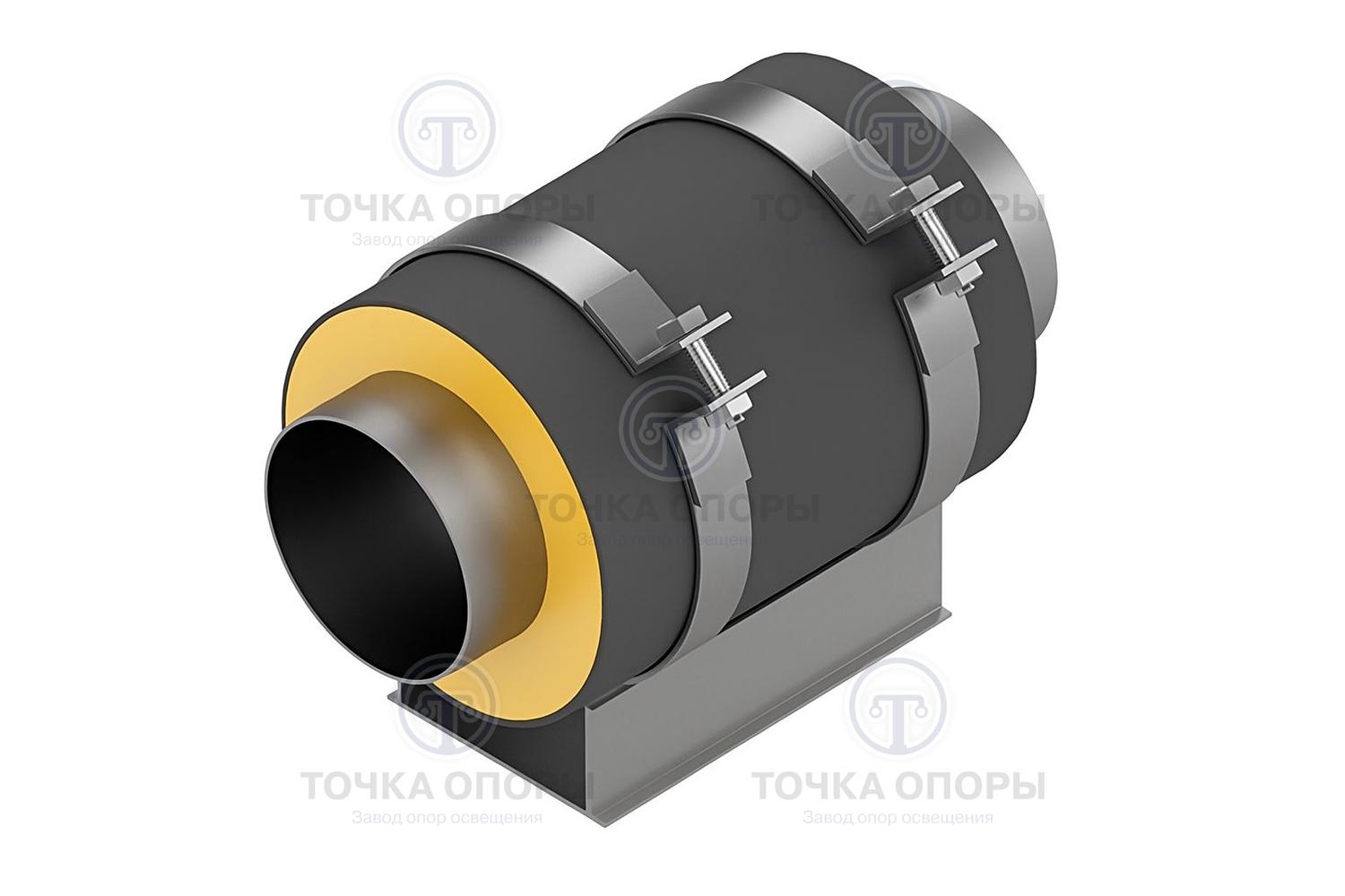 Скользящая опора СПО 89/160.100 подкладная для труб в ППУ