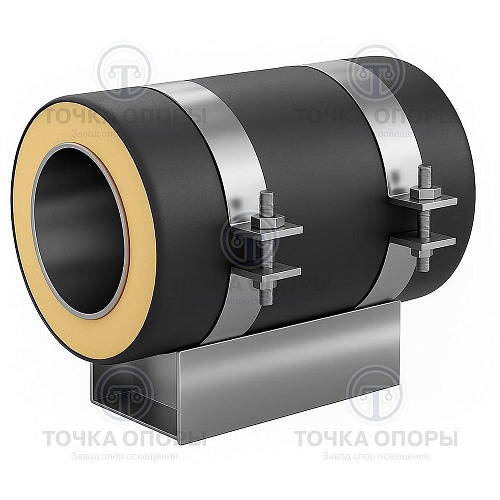 Скользящая опора СПОк 530/630.150 подкладная канальная для труб в ППУ