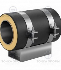 Скользящая опора СПОн 920/1100.100 подкладная надземная для труб в ППУ